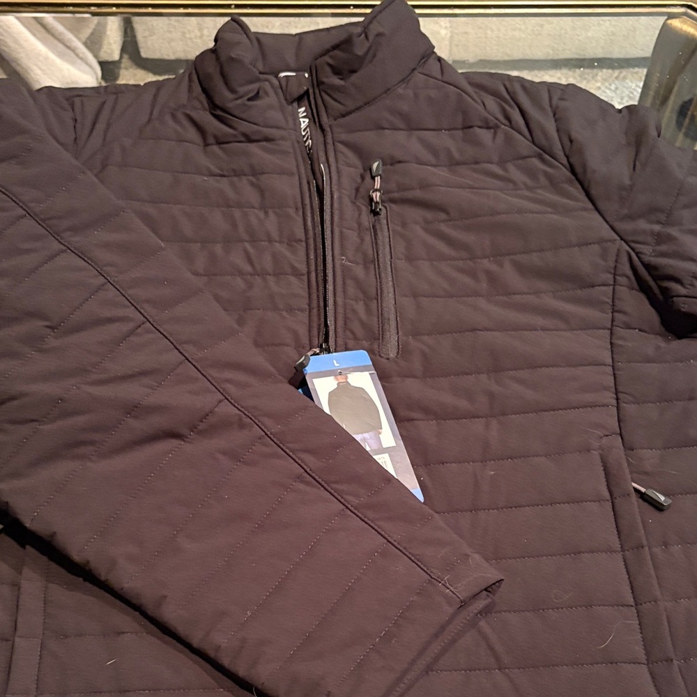 Nautica Men's Black Puffer Jacket - Picture 4 of 10